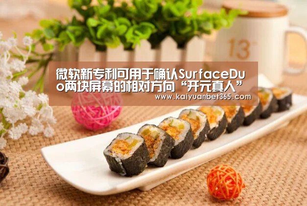 微软新专利可用于确认SurfaceDuo两块屏幕的相对方向“开元真人”(图1) 开元APP