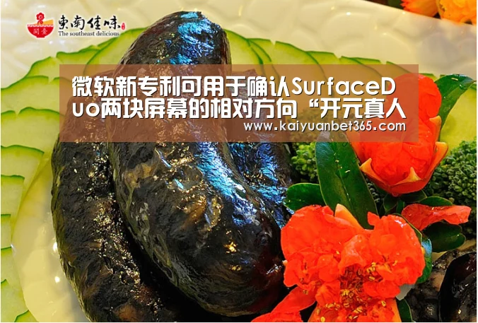 微软新专利可用于确认SurfaceDuo两块屏幕的相对方向“开元真人”(图2) 开元体育
