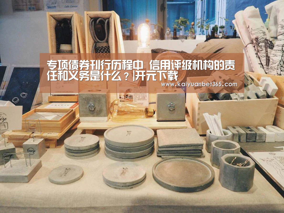 专项债券刊行历程中 信用评级机构的责任和义务是什么?|开元下载(图1) 开元体育